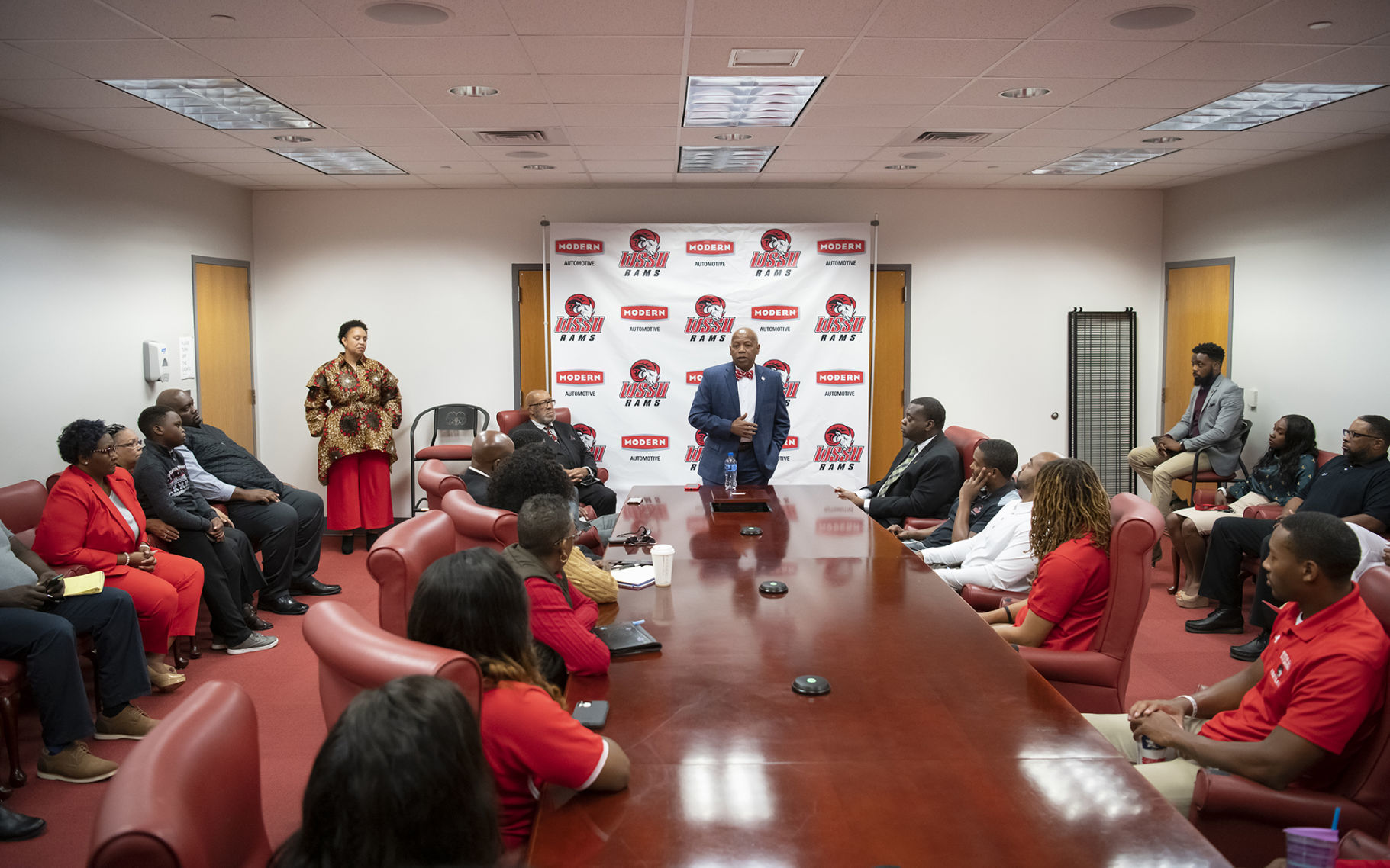 Athletic Director Etienne Thomas Press Conference